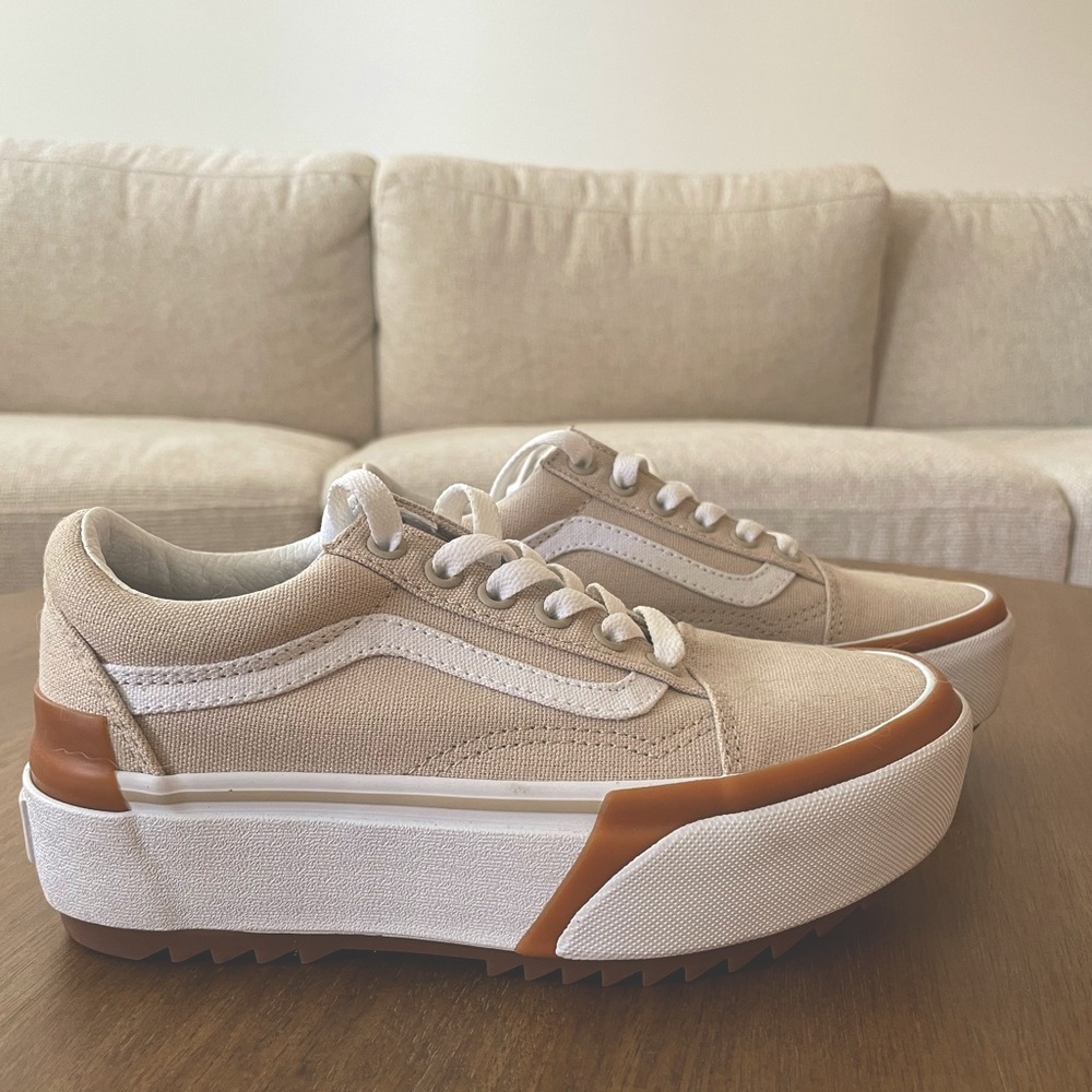 Women’s Old Skool Stacked Platform Sneaker - Size 5